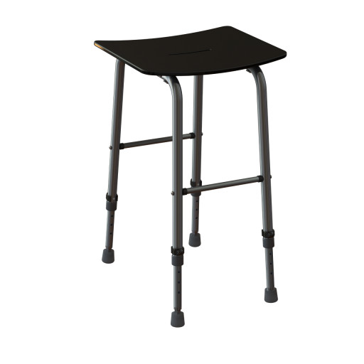 Tabouret de douche RUGAO rglable pour salle de bain PMR